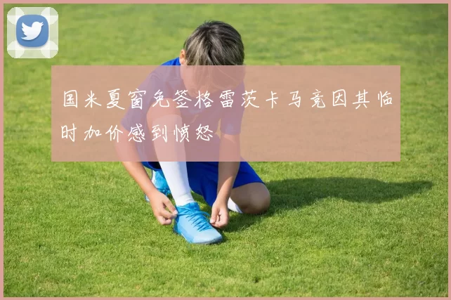 国米夏窗免签格雷茨卡马竞因其临时加价感到愤怒